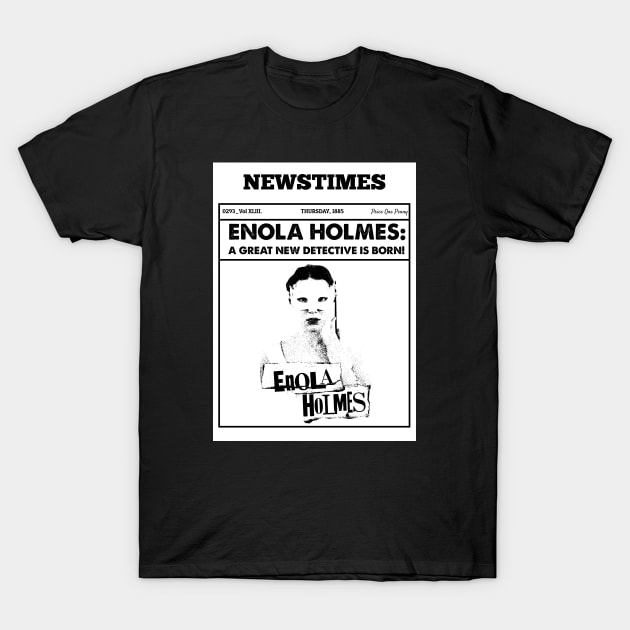 Enola holmes T-Shirt by MURCPOSE